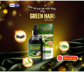DẦU GỘI GREEN HAIR Natural 500ml