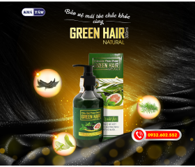 DẦU GỘI GREEN HAIR Natural 300ml