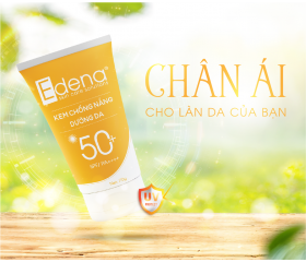 KEM CHỐNG NẮNG DƯỠNG DA EDENA 70g
