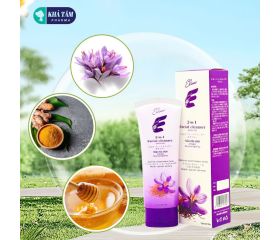 Sữa rửa mặt 2in1 Elisa Nhụy hoa Nghệ Tây
