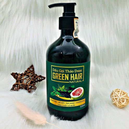 DẦU GỘI GREEN HAIR Natural 500ml