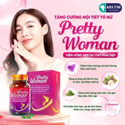    TPBVSK PRETTY WOMAN - HỘP 1 LỌ 30 VIÊN