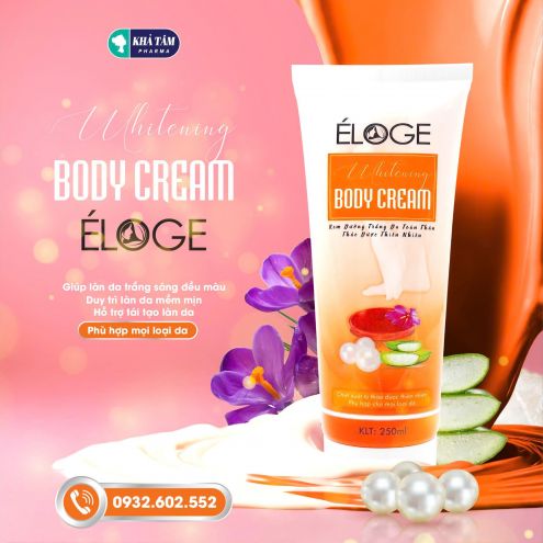 KEM DƯỠNG TRẮNG DA TOÀN THÂN THẢO DƯỢC ÉLOGE