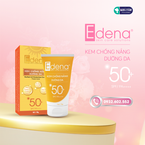 KEM CHỐNG NẮNG DƯỠNG DA EDENA 70g