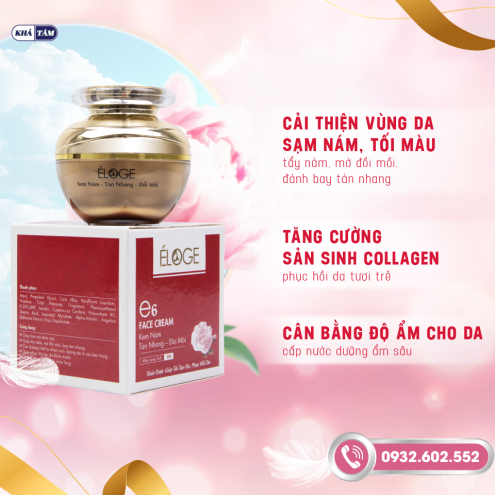 KEM NÁM - TÀN NHANG ELOGE E6 25G