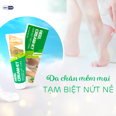 KEM NỨT GÓT CHÂN HEEL CREAM-KT 10G