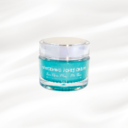 BẢO THY-Whitening Acnes Cream Kem Ngừa Mụn Mờ Thâm 3in1