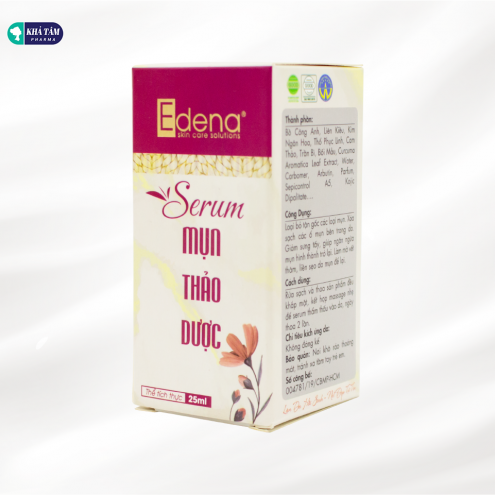 SERUM MỤN THẢO DƯỢC EDENA 25ML
