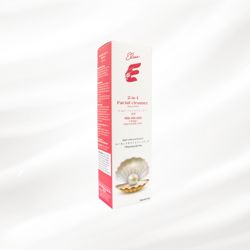 Sữa rửa mặt 2in1 Elisa Ngọc Trai