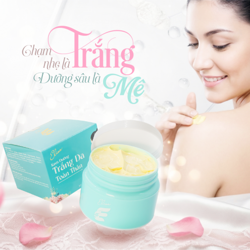 Kem Dưỡng Trắng Da Toàn Thân Elisa 150g