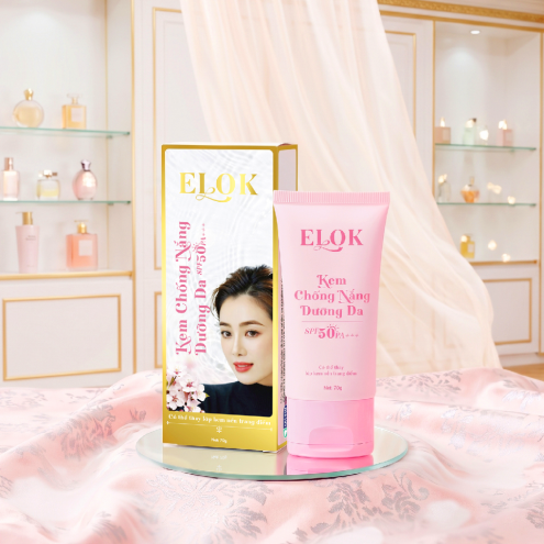 ELOK Kem Chống Nắng Dưỡng Da SPF50 PA+++