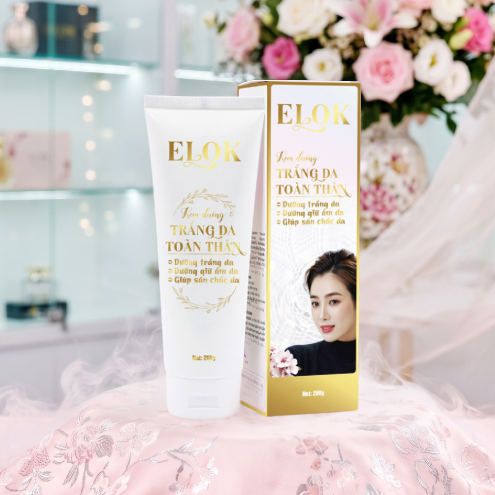 ELOK Kem Dưỡng trắng Da Toàn Thân 200g