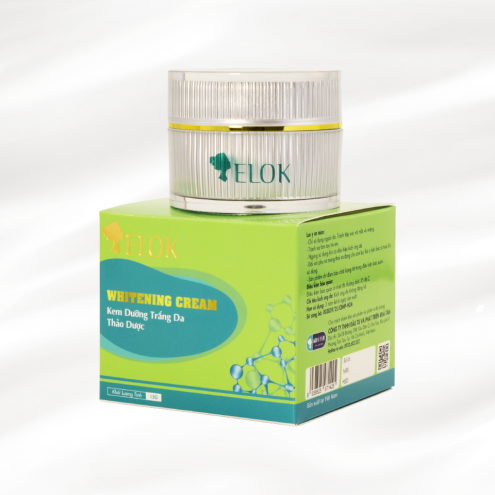 Kem Dưỡng Trắng Da Thảo Dược Elok 15G