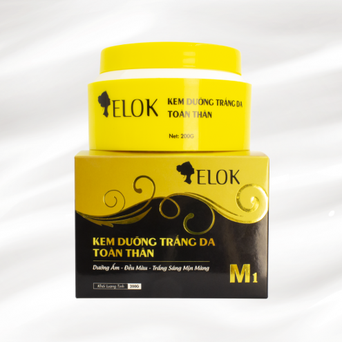 Kem Dưỡng Trắng Da Toàn Thân Elok M1 200G 