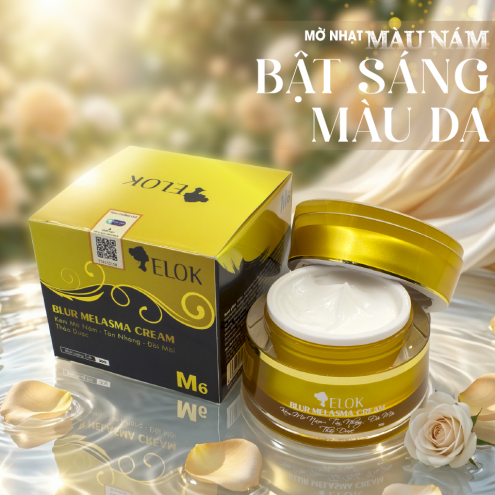 Kem Mờ Nám - Tàn Nhang - Đồi Mồi Thảo Dược ELOK  M6 - 30G