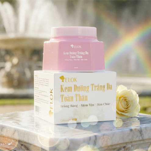 Kem Dưỡng Trắng Da Toàn Thân Elok 200G