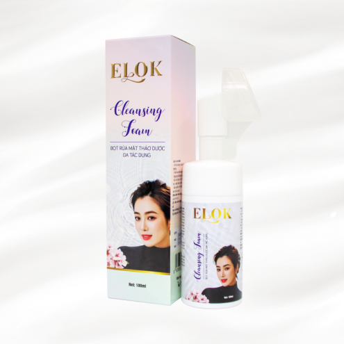 ELOK Cleansing Foam Bọt Rửa Mặt Thảo Dược Đa Tác Dụng