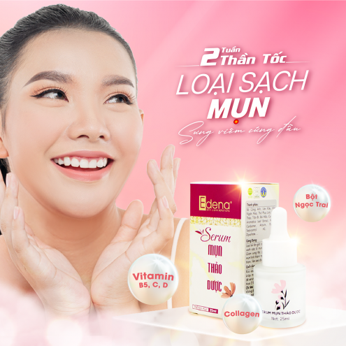 SERUM MỤN THẢO DƯỢC EDENA 25ML