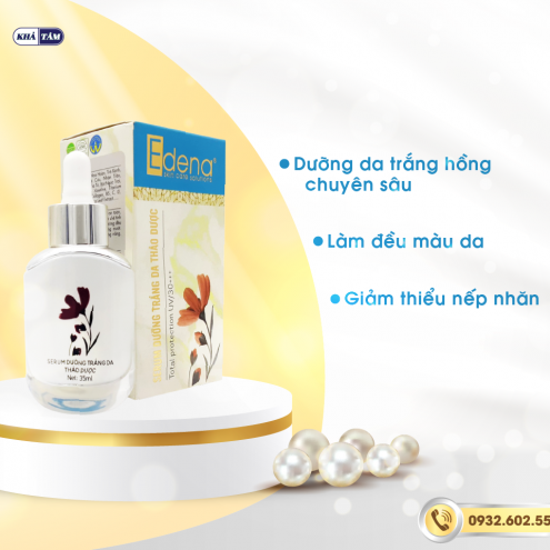 SERUM DƯỠNG TRẮNG DA THẢO DƯỢC EDENA 35ML