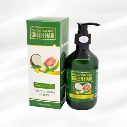 DẦU GỘI GREEN HAIR Natural 300ml