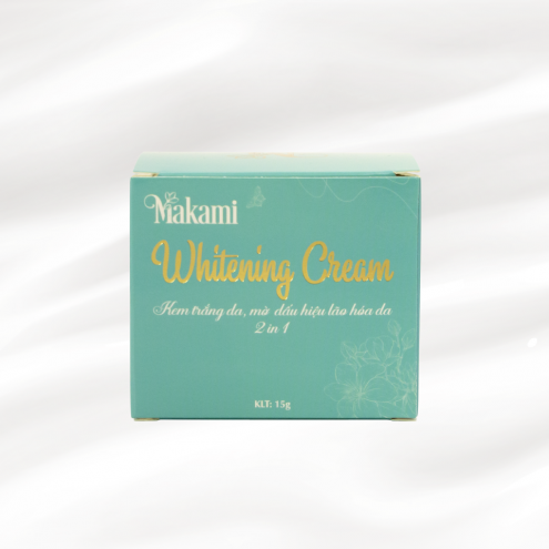 Kem trắng da, mờ dấu hiệu lão hóa da 2in1 MAKAMI - 15G