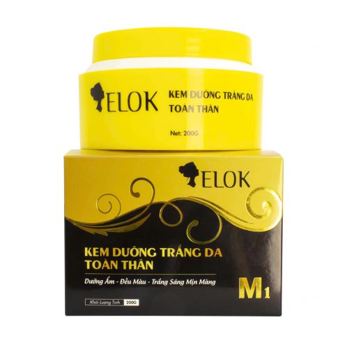 Kem Dưỡng Trắng Da Toàn Thân Elok M1 200G