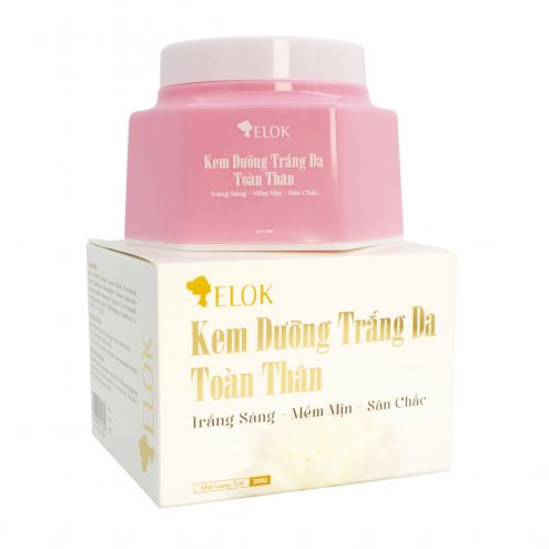 Kem Dưỡng Trắng Da Toàn Thân Elok 200G