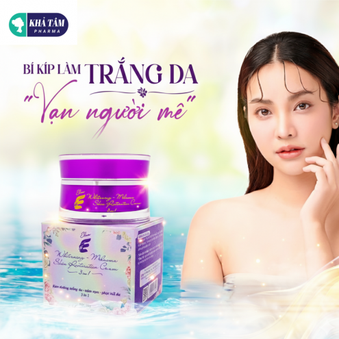 Kem Trắng Da - Nám Sạm - Phục hồi da 3in1 ELISA