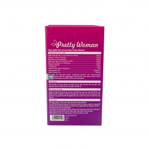    TPBVSK PRETTY WOMAN - HỘP 1 LỌ 30 VIÊN