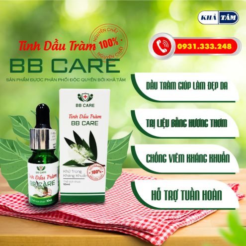 TINH DẦU TRÀM BB CARE 10ML