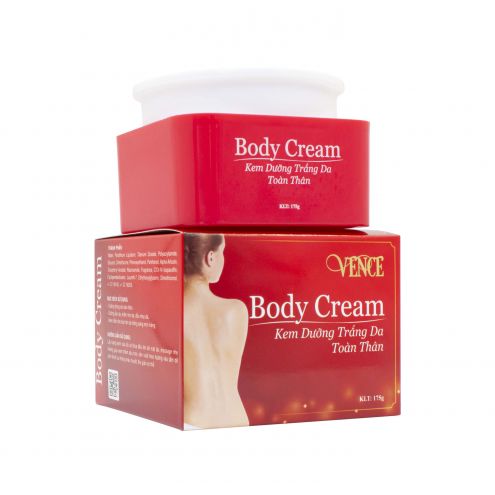 VENCE Body Cream Kem Dưỡng Trắng Da Toàn Thân