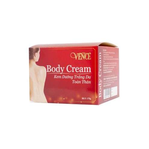 VENCE Body Cream Kem Dưỡng Trắng Da Toàn Thân
