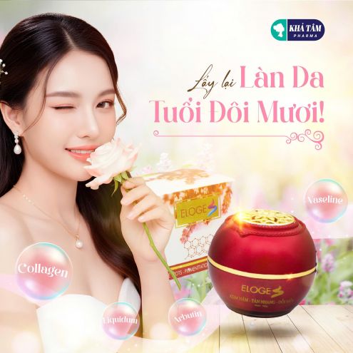 Kem nám sạm tàn nhang - đồi mồi Éloge 10g